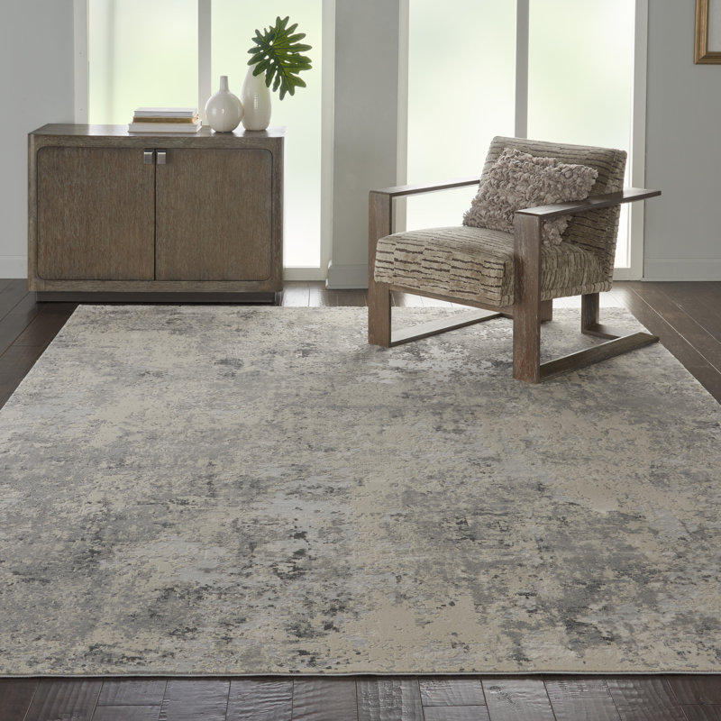 Pryce Abstract Indoor Rug, Rectangle 7'10" x 10'6"