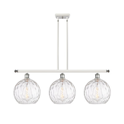 Luminaire suspendu linéaire à 3 lumières pour îlot de cuisine Cindi