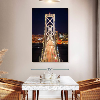 Lilie Bay Bridge Night Shine