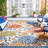 Kellems Performance Floral Indoor/Outdoor Area Rug-1703993554