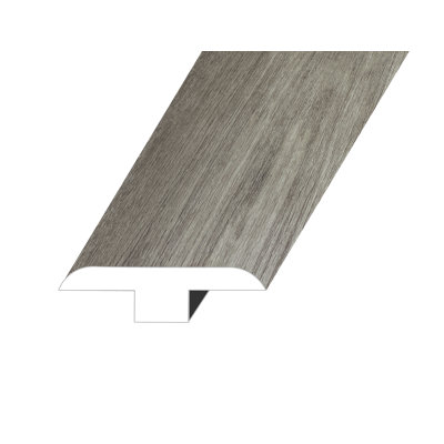 Moulure en T Zephyr vinyle 0,5 po d'épaisseur x 1,8 po de largeur x 94,5 po de longueur