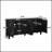65.2 Inch Mid Century Modern Sideboard Buffet Cabinet With Spacious Storage, Symmetrical Geometric Accent For Living Room And Kitchen-770645810