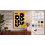 Daisy Study Mid-Century - Wrapped Canvas-1014726638-1014726644
