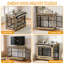 Mobilier de caisse en mélamine pour chien-117279665-117279667