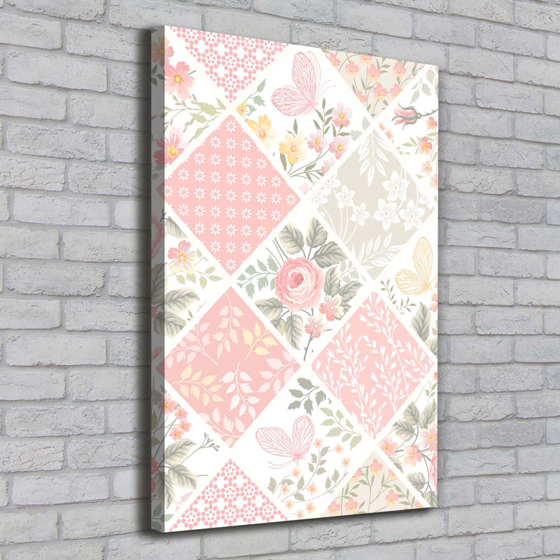Floral - Wrapped Canvas Print