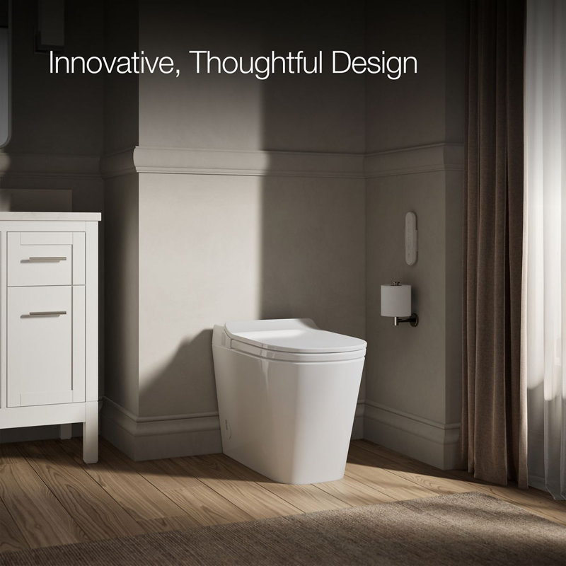 Leap™ One-Piece Elongated Smart Toilet, Dual-Flush