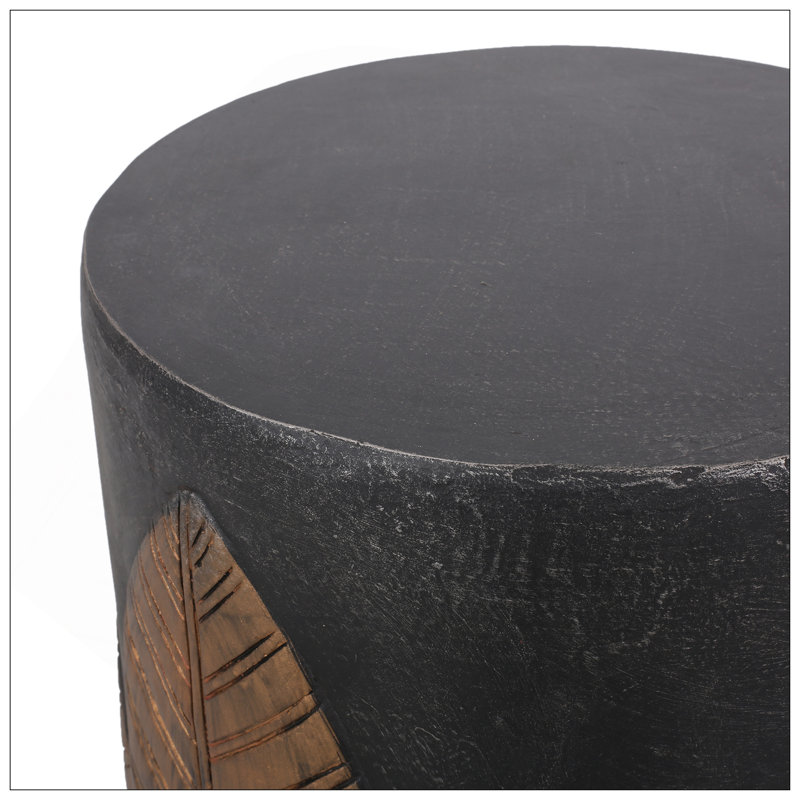 Outdoor Lightweight Concrete Side Table