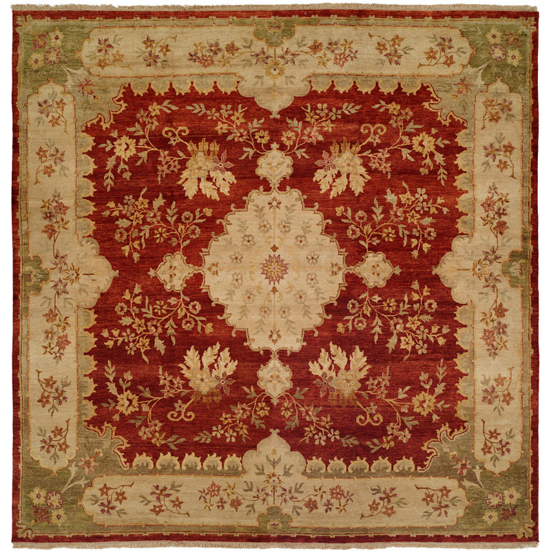 Dumka Wool Oriental Indoor Rug, Rectangle 12' x 18'