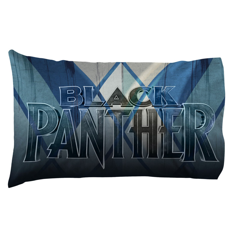 Ensemble d'édredon réversible Black Panther Blue Tribe