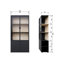 Sivan Display Cabinet Black [Fsc]