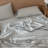 MooMee Striped Duvet Cover Set 100% Washed Cotton Linen Like Textured-122443883-105229476