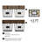 Moncrief Wall Organizer with Wall Baskets