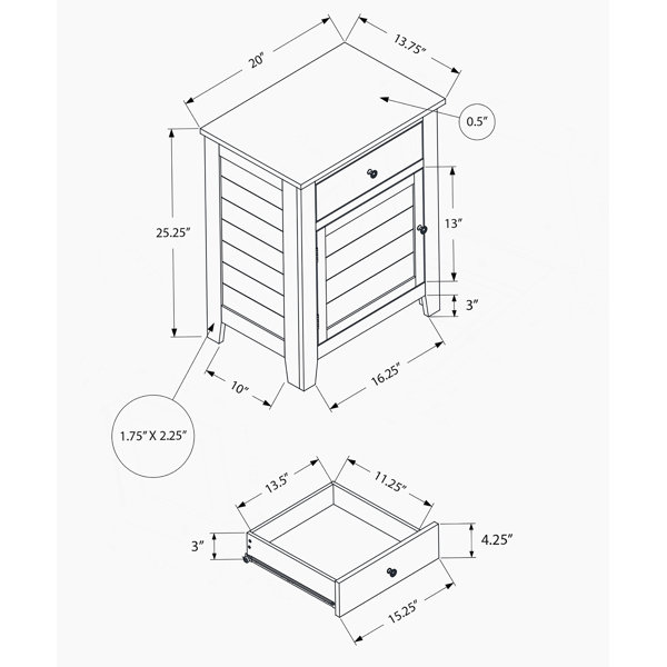 Dimensions du produit