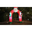 Arche gonflable géante de Noël Père Noël