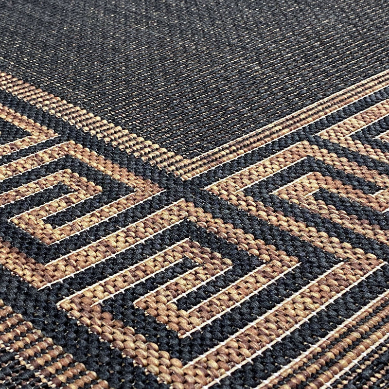 Tapis intérieur / extérieur Abrahams, Rectangle 7 pi 10 po x 10 pi 2 po