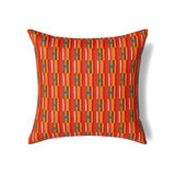The Met X Ann Gish Pluma Linen Square Pillow Cover & Insert