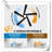 Museau Ceiling Fan with LED Lights-361278041