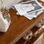 Banc à langer tout en bois brun-486385479