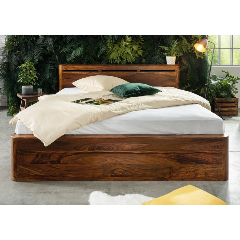 Toronto Solid Wood Bed, European Kingsize (160 x 200 cm)
