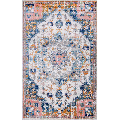 Tapis oriental blue/orange area Nijkerk