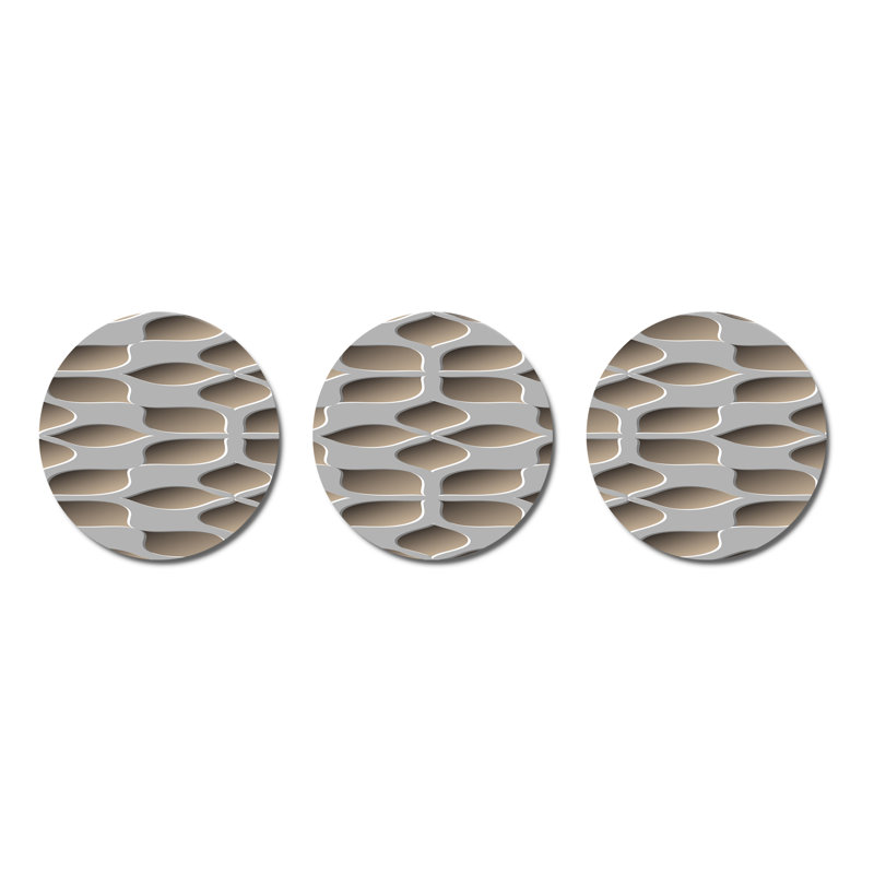Abstract Wall Decor on Metal