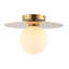 Jaylise Glass Flush Mount
