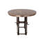 Rustic Revival Oval Solid Wood Dining Table