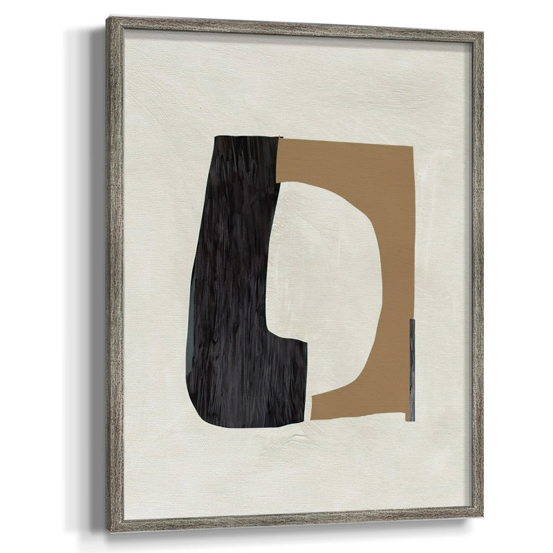 «Cardboard Cutouts II», reproduction encadrée - bois massif, 11" H x 9" W