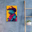 «Western Iguana» par MomArt, art mural en verre acrylique-2029535631