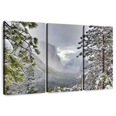 Alvord Yosemite Winter Mountainscape