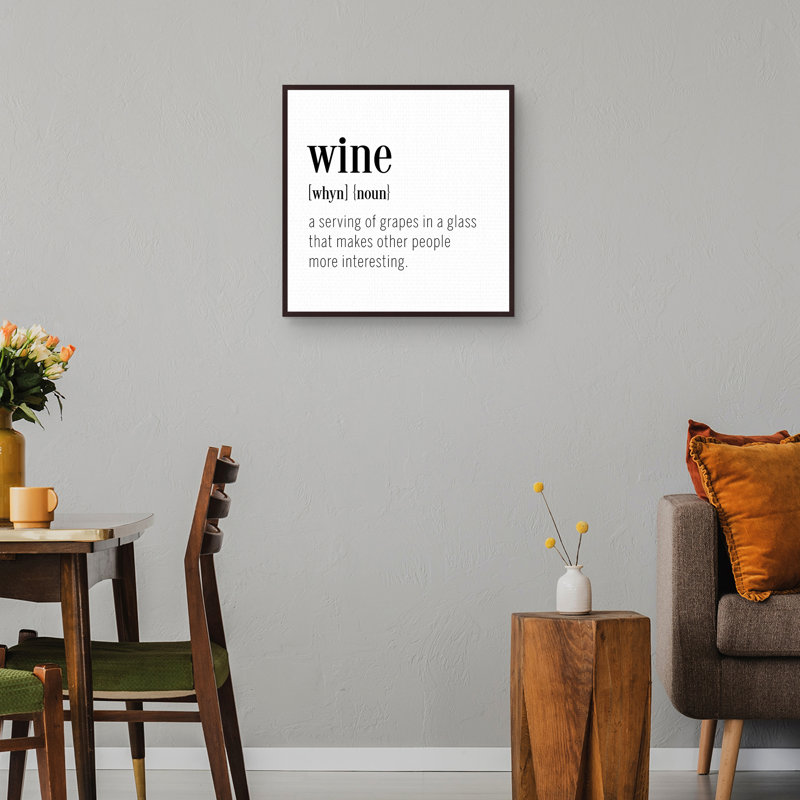 " Wine Definition " by CAD Designs