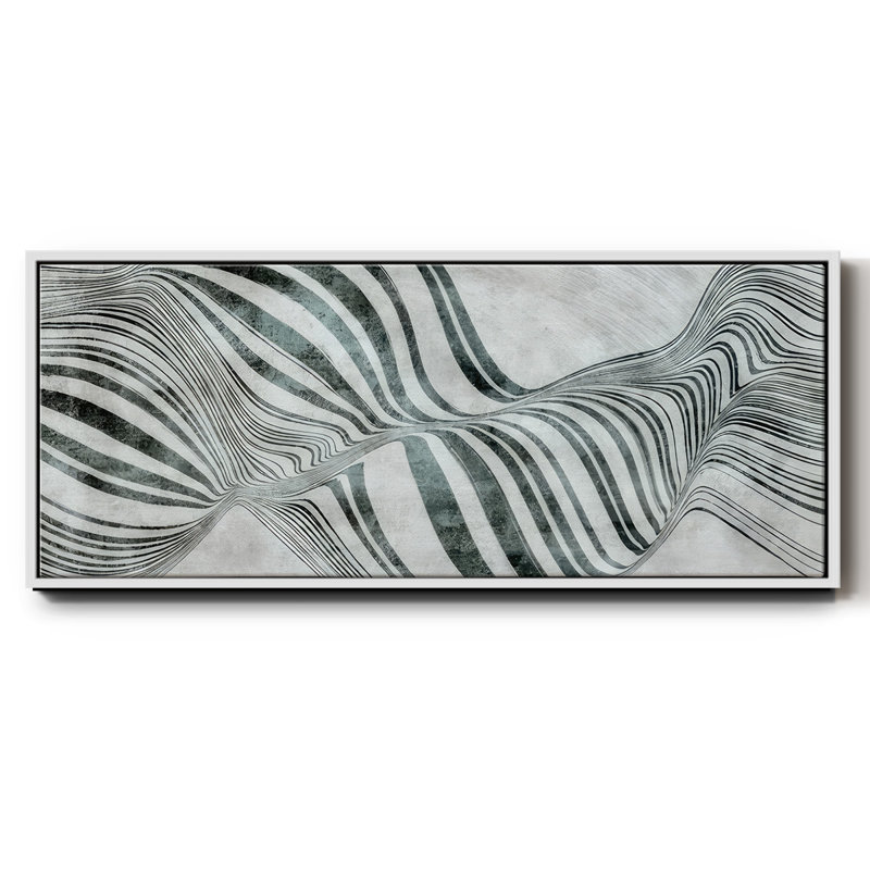 Forme de bulle - Framed Canvas, 24" H x 60" W