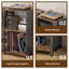 Manufactured Wood,Metal 76.5cm H Media Shelves