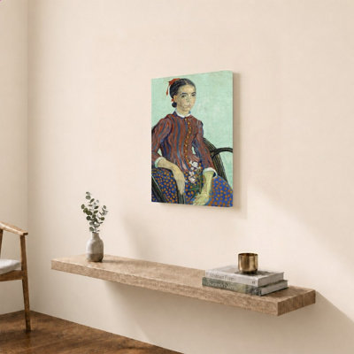 La Mousmé par Vincent Van Gogh - impression sur toile