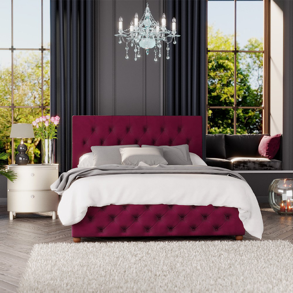 Upholstered Ottoman Bed