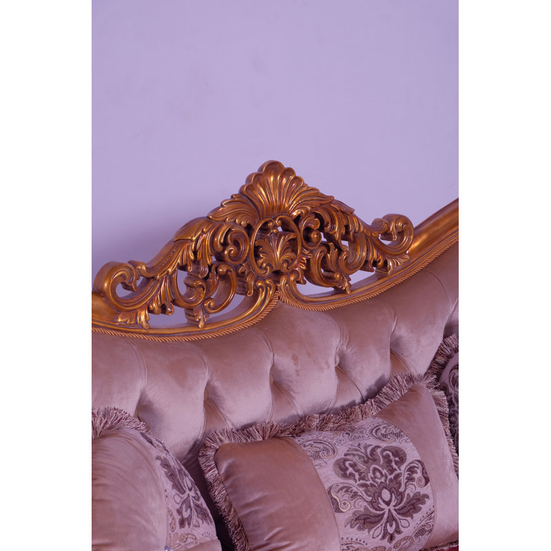 Maggiolini Sofa, Red/Burgundy, Brown