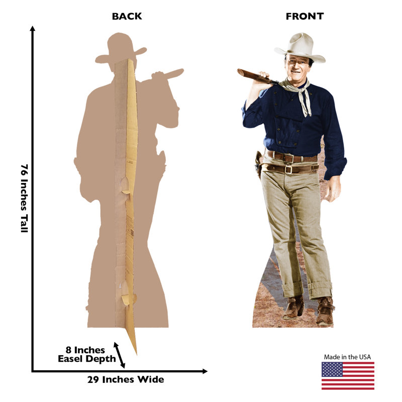 Hollywood's Wild West 76'' Cardboard Standup