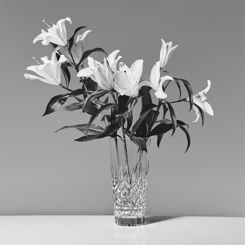 Waterford Lismore Vase, 10" H x 4.92" W x 4.92" D
