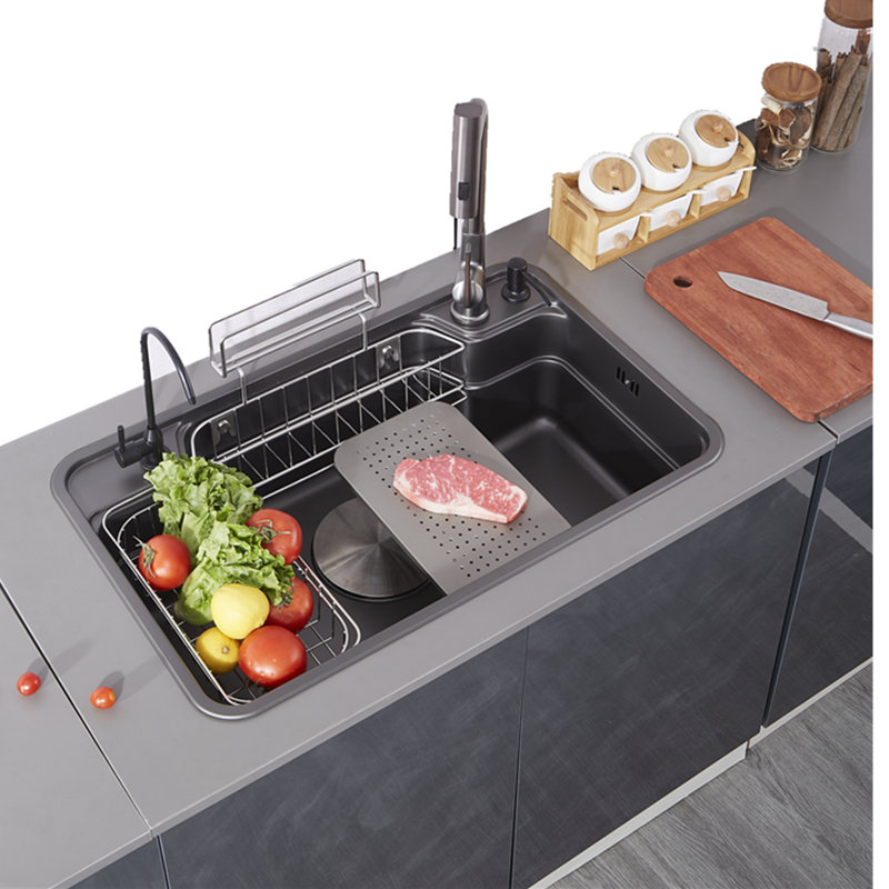 Évier de cuisine 29,5 po L
