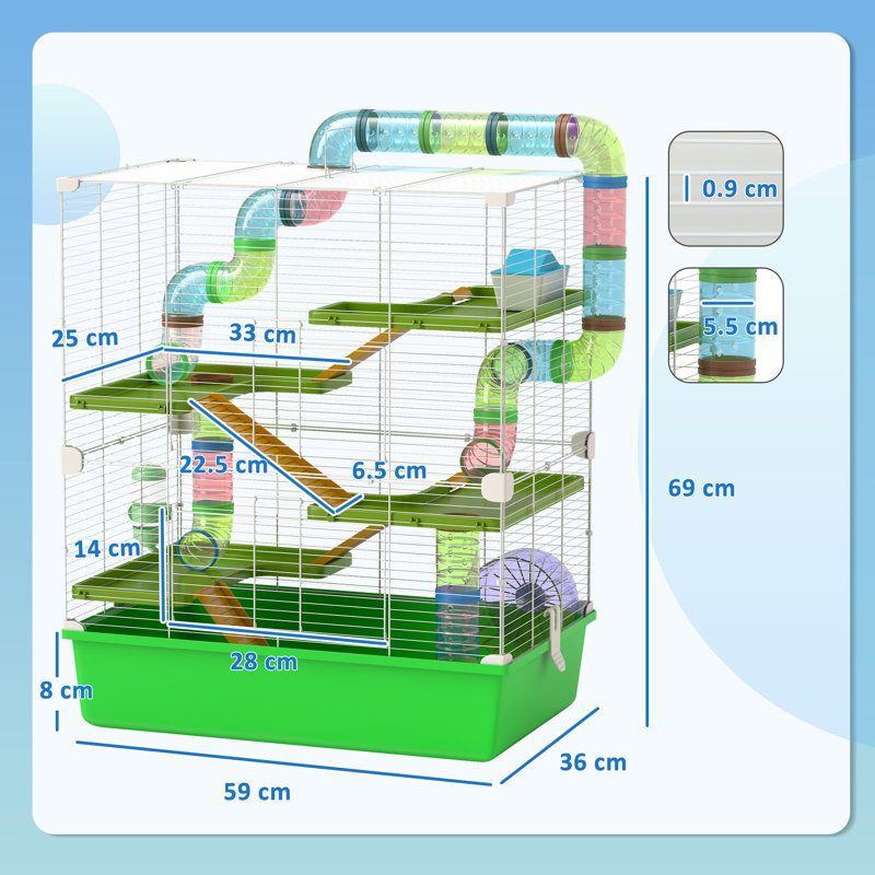 Hamster Cage, Green