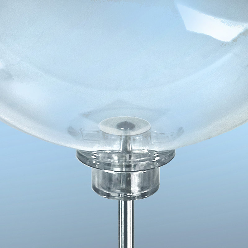 Pedestal Bowl Display Floor Stand with Single Diameter Bowl on Square Metal Base, 37.5" H x 12" W x 12' D