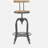 Adjustable Height Swivel Bar Stool, with Beech