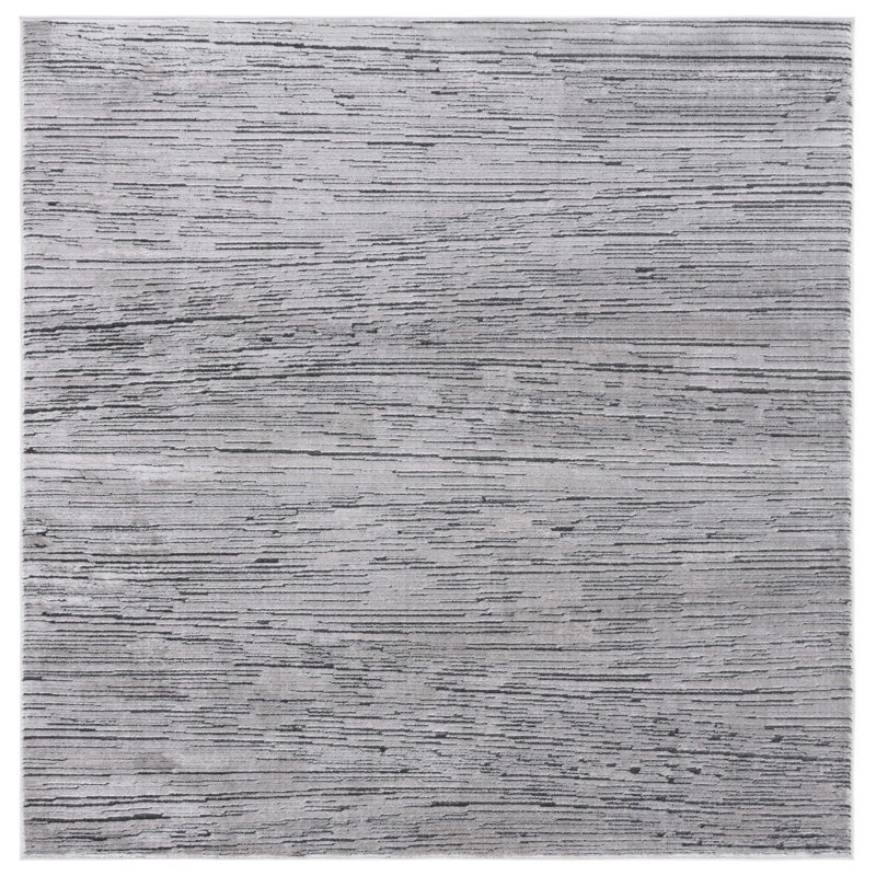 Whisper Performance Solid Color Rug, Square 6'7"