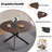 47in Round Dining Table Set-1050758583-1050758580-1044867248