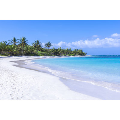 Caribbean Beach - Wrapped Canvas Print