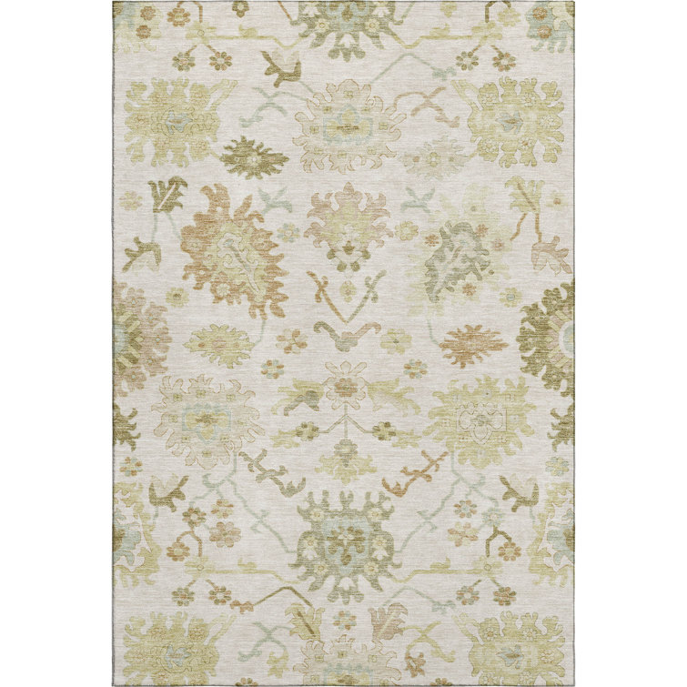 Premium Machine Washable Gurubaksh AMF1150 Global Rug