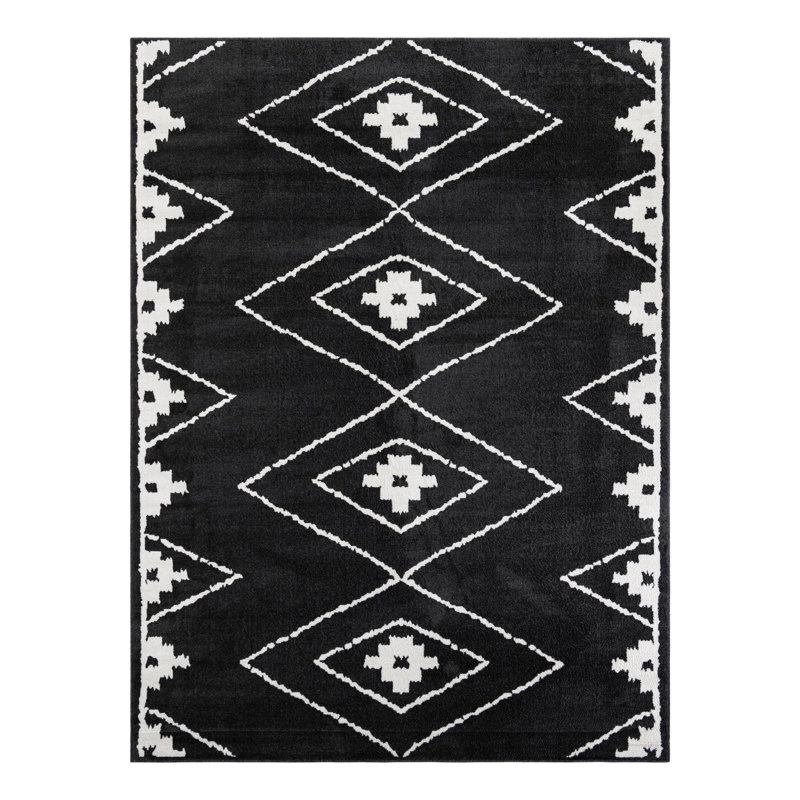 Tapis noir Latitude Run Vefsna Latitude Run®, Rectangle 9 pi x 12 pi