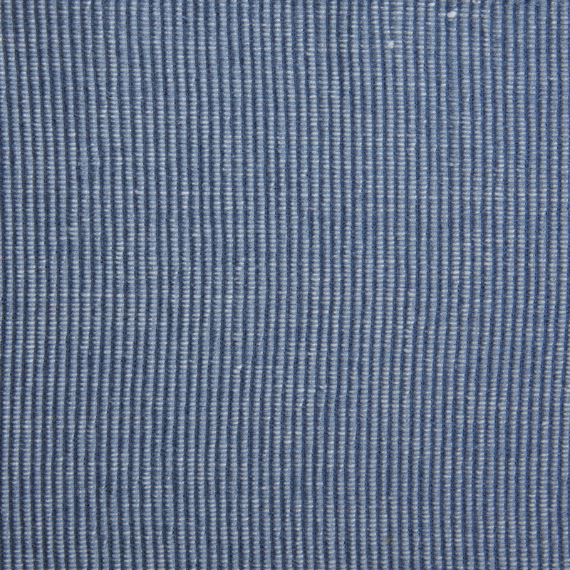 Napperon en coton côtelé 13 po, Bleu