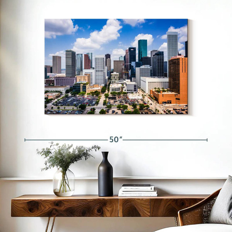 Bâtiments Sireci à Houston, H 26 po x l 39 po