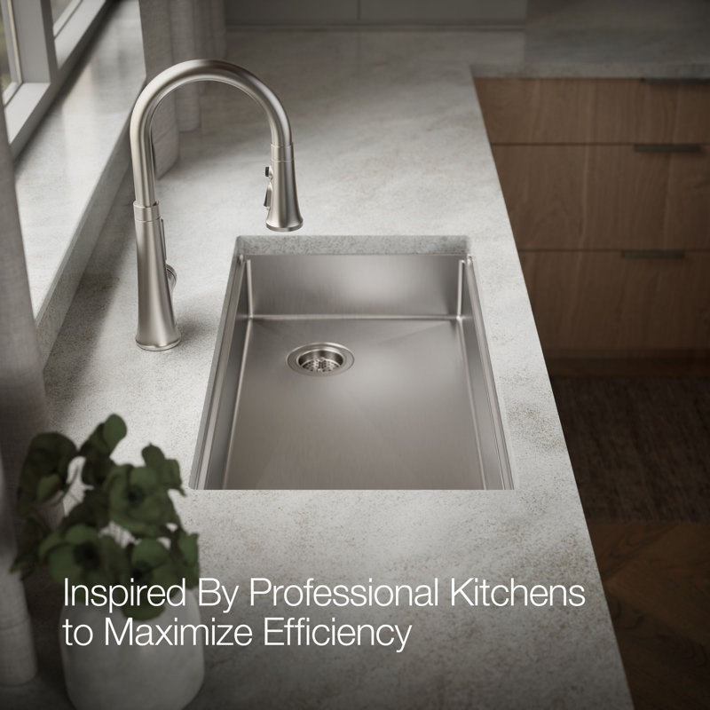 Strive® 32 In. Undermount Single-Bowl Workstation Kitchen Sink